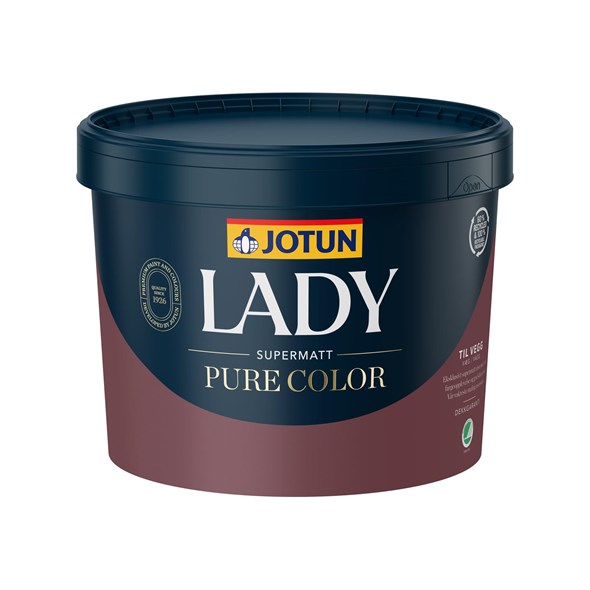Lady Pure Color Hvítur-stofn 9 ltr