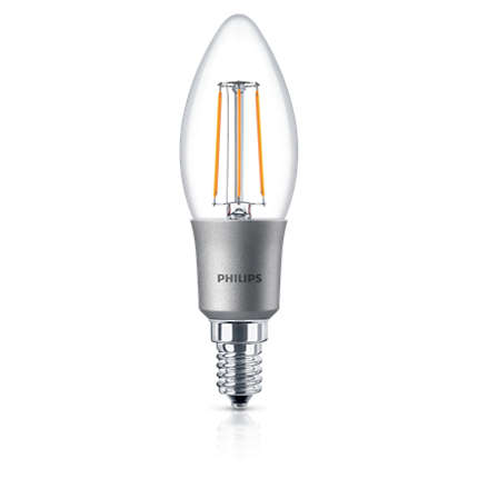Led Kertap glær E14 40W dimmanleg