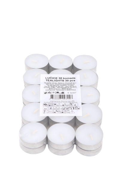 Teljós 4stunda 30stk í pakka hvít