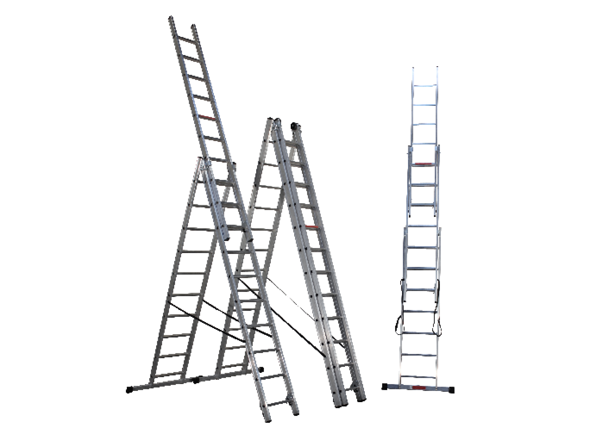 Álstigi/Trappa þrefaldur 3 x 10 Jumbo