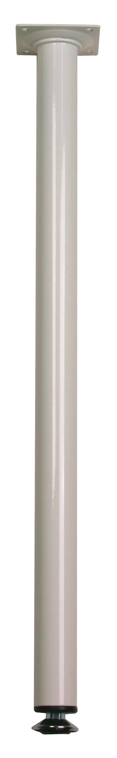 Borðfótur 50 cm hvítur