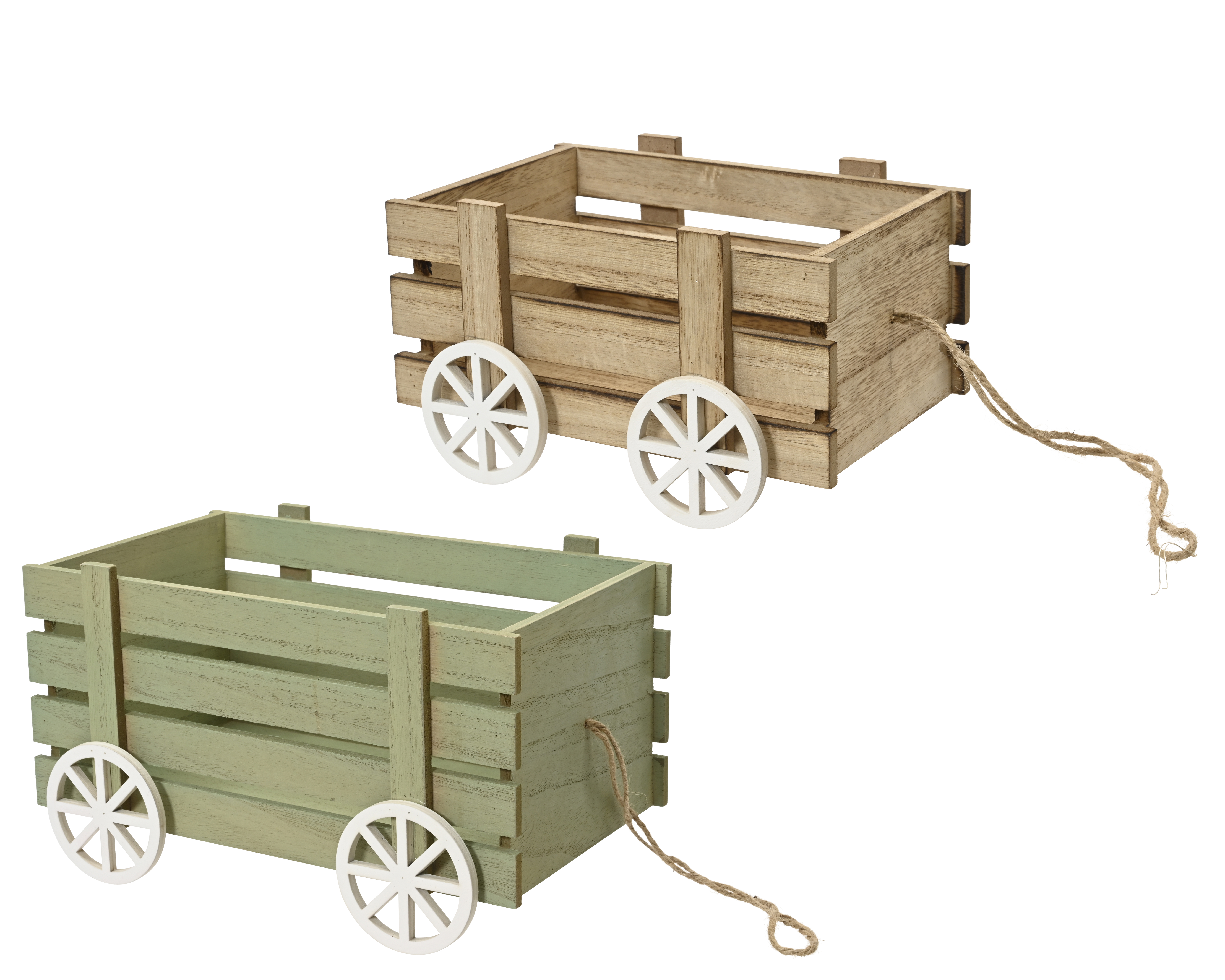 Vagn á hjólum lítil