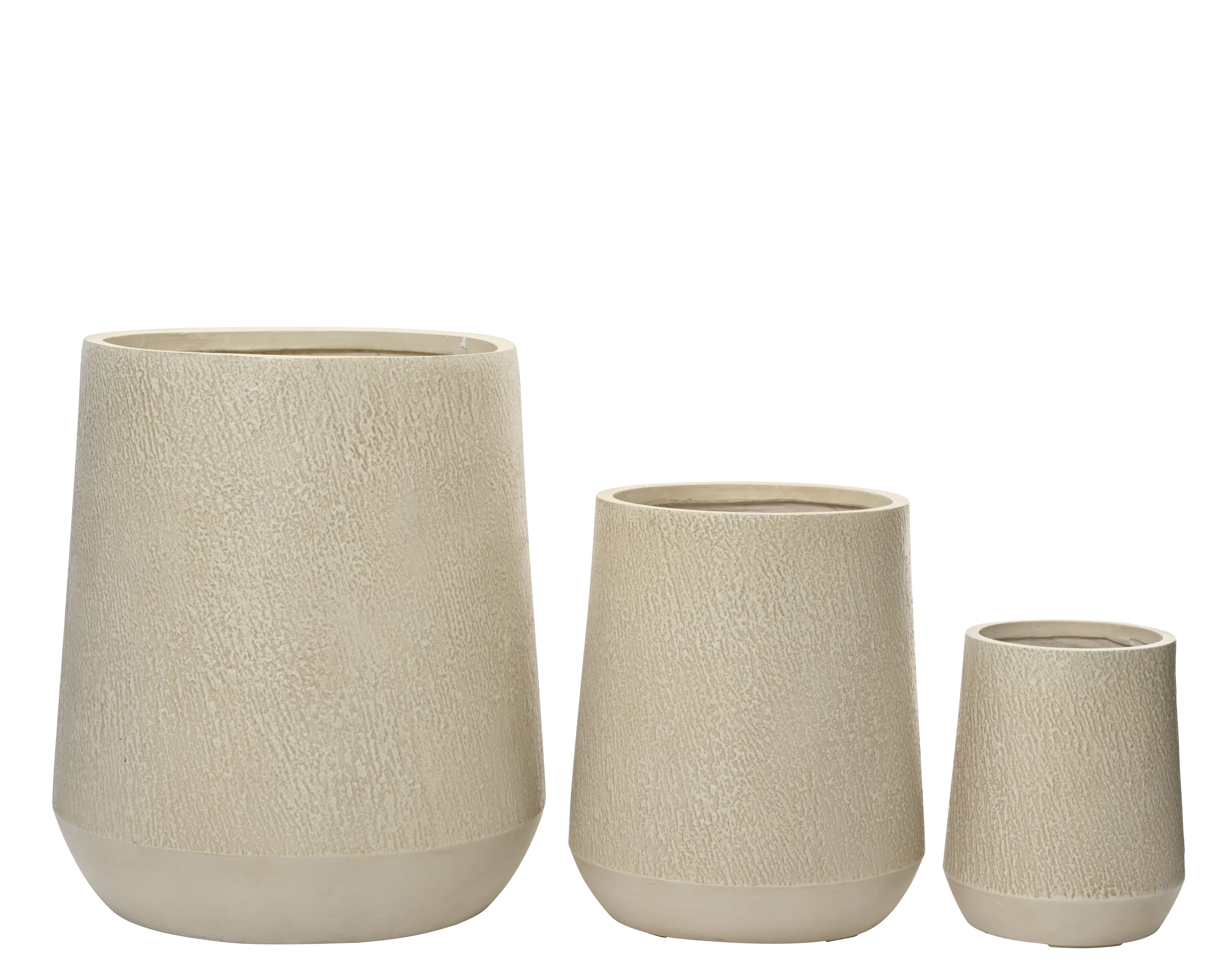 Útipottur scott leir beige miðstærð