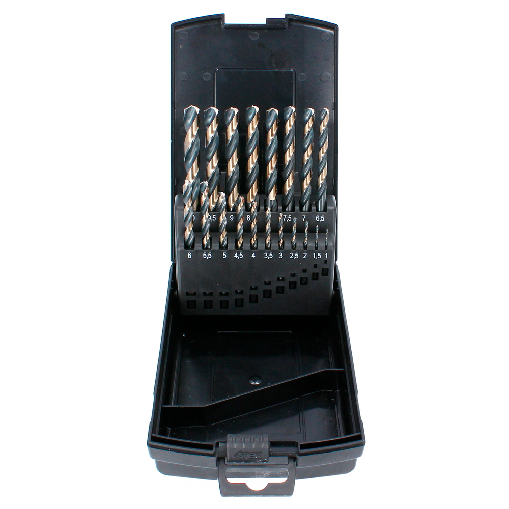 Borasett HSS-G Turbo 1-10mm 19stk Tecos