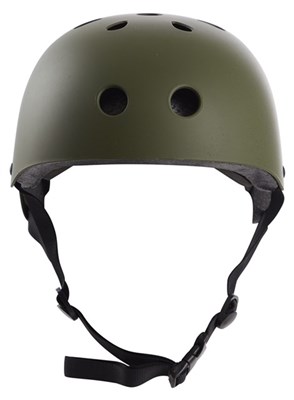 Reiðhjólahjálmur Skater Medium 54-58 cm Army grænn