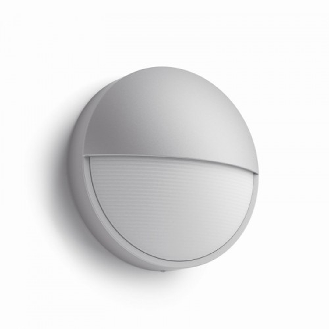 Capricorn veggljós úti IP44 grátt 1x6W innbyggt led ódimmanl