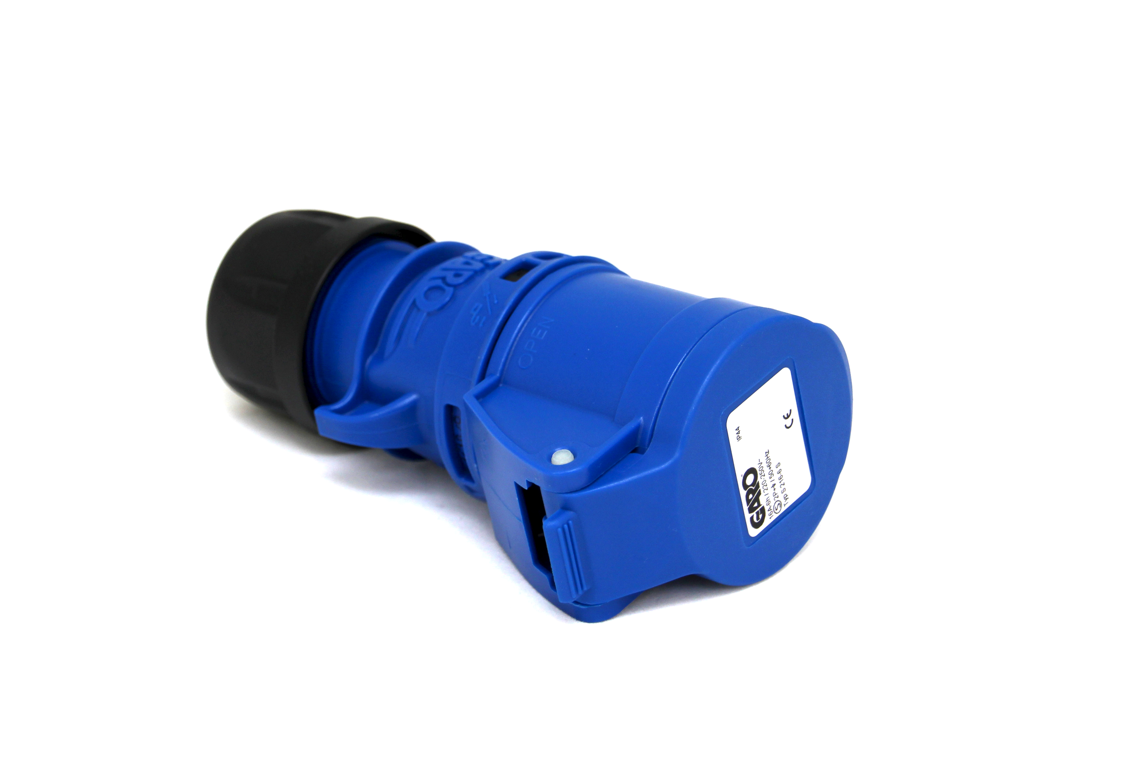 TAUGATENGILL 16A 3P 6h S216-6S IP44 BLÁR, 2P+J BLÁR KL.6