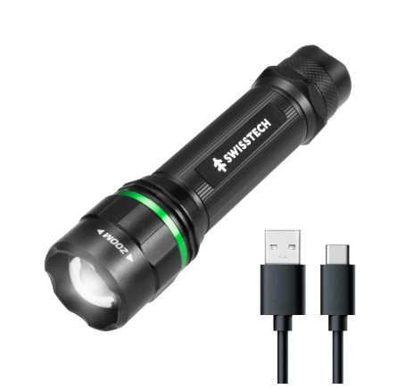 VASALJÓS LED FRANZISKA 500lm IP44 USB-C  4-STILLINGAR