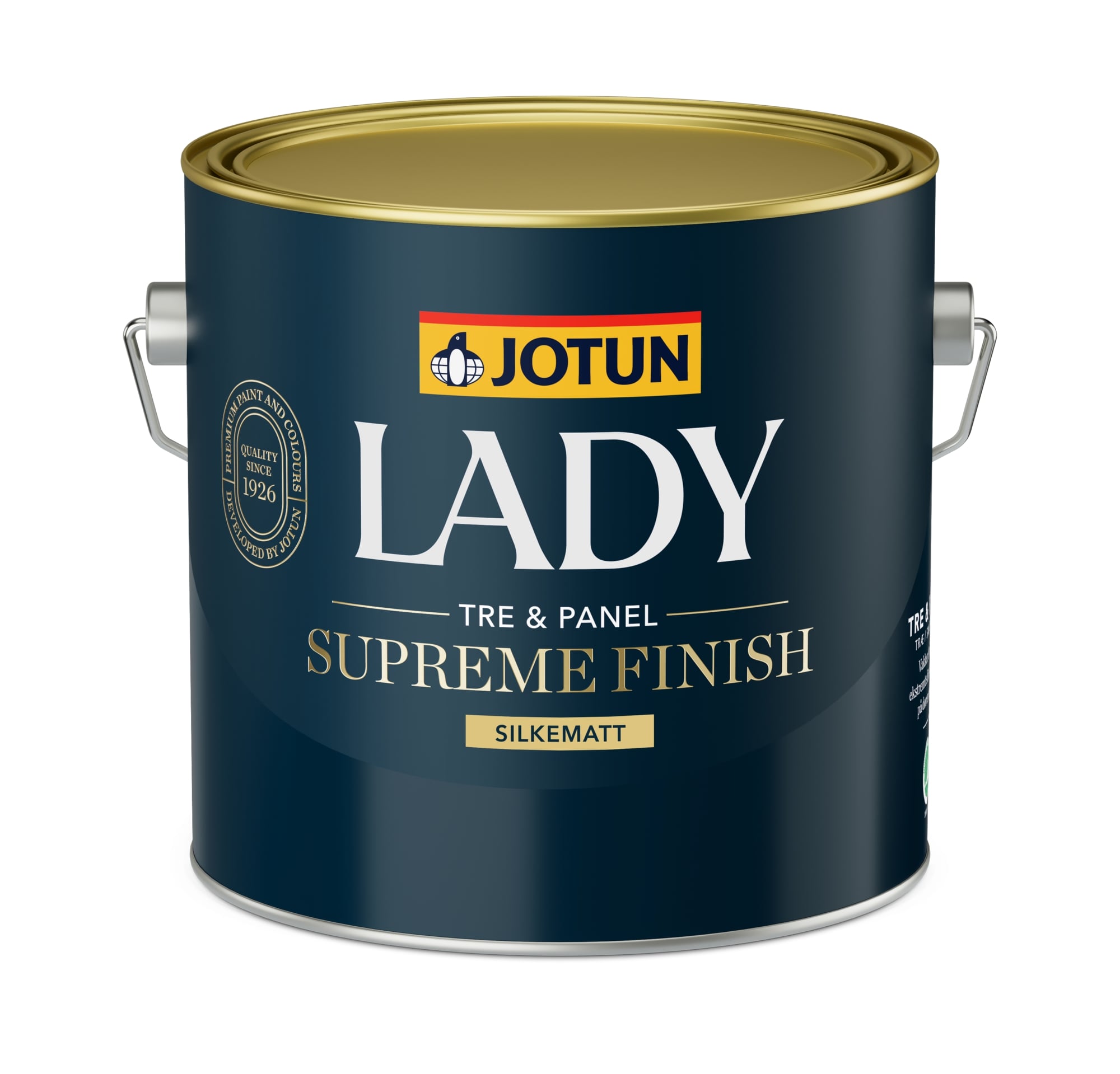 Lakk Lady Supreme 15 hvítt 2,7L