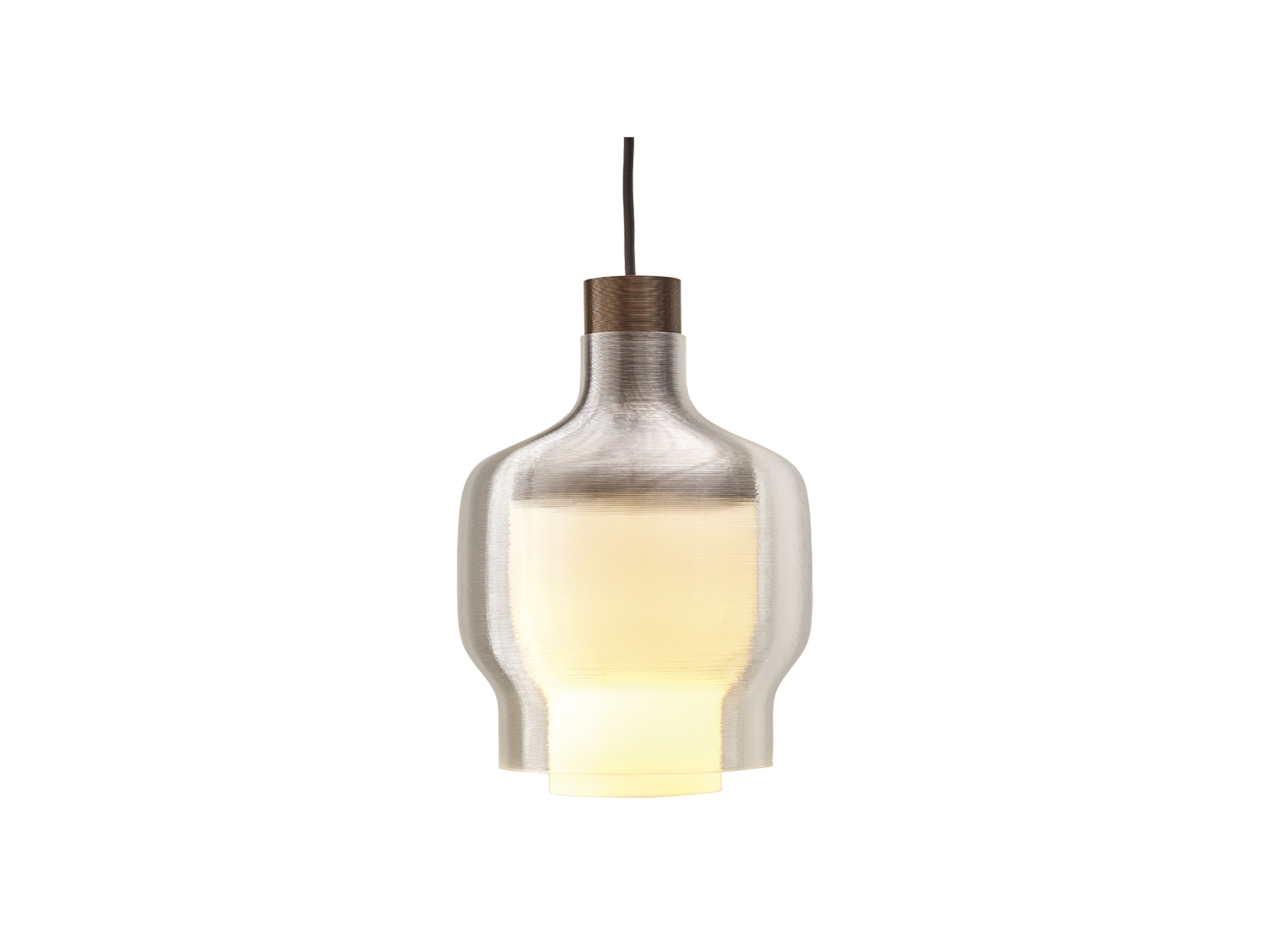 Jewelz hangandi vs glær brons E27