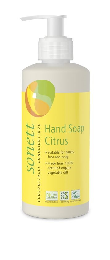 Sonett handsápa sítrónu 300ml.