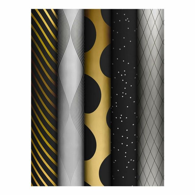 Gjafapappír Lux Pattern 70cm*1,5m 5.teg