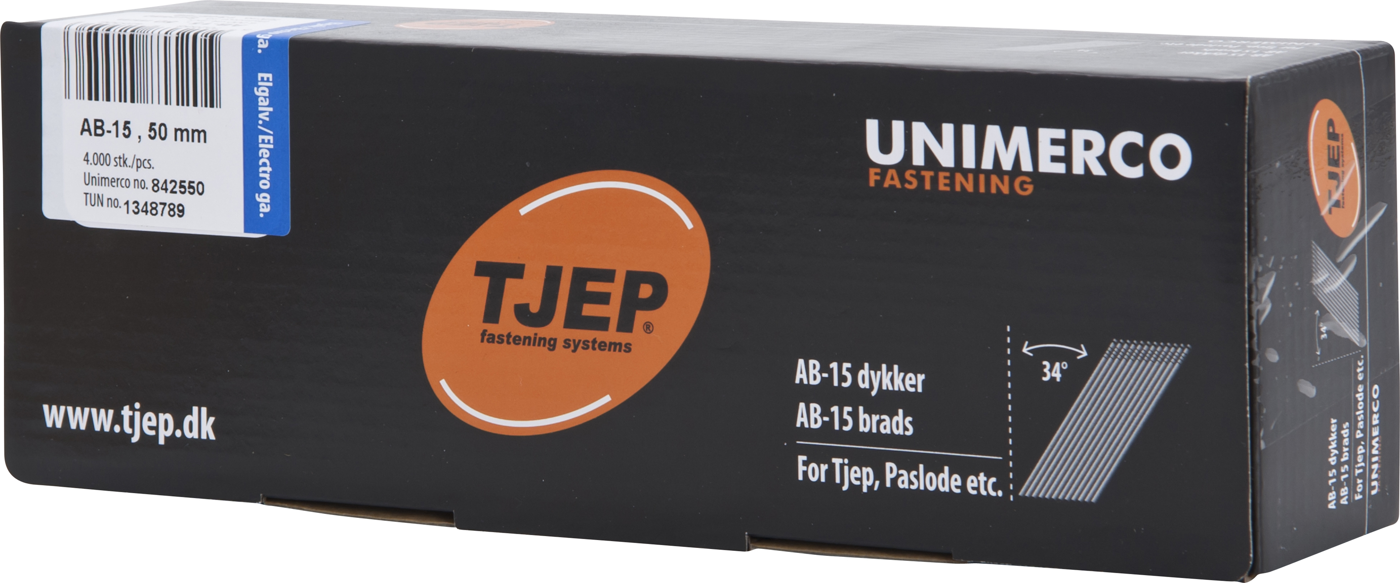 SAUMUR TJEP AB-15 -34° 50MM 4000STK 842550