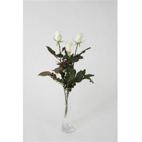 Blómvöndur 3 rósir 60 cm