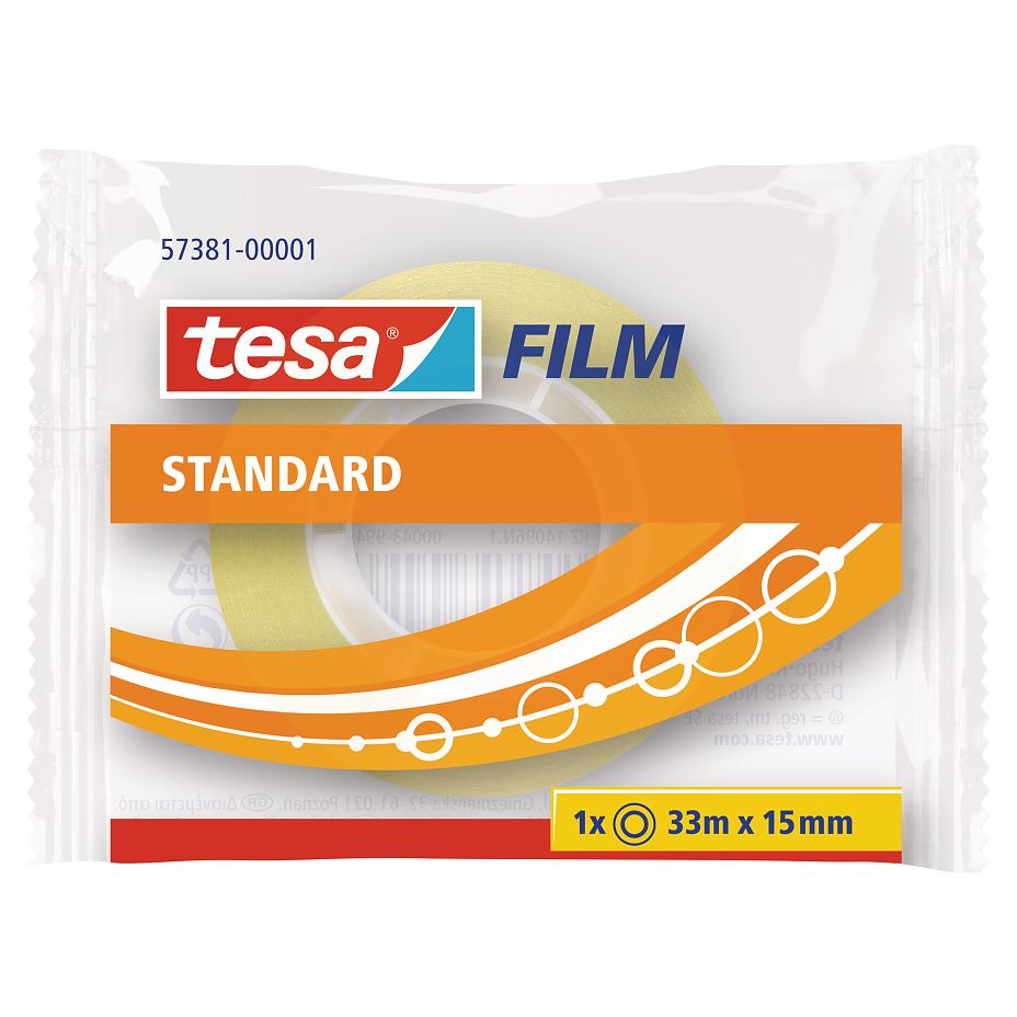 Límband Tesa standard 15mm x 33m