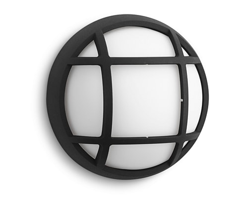 Veggljós Philips Eagle svartur POD-17305-30-16