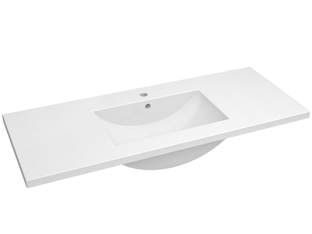 Handlaug á vaskaskáp 121,5cm-