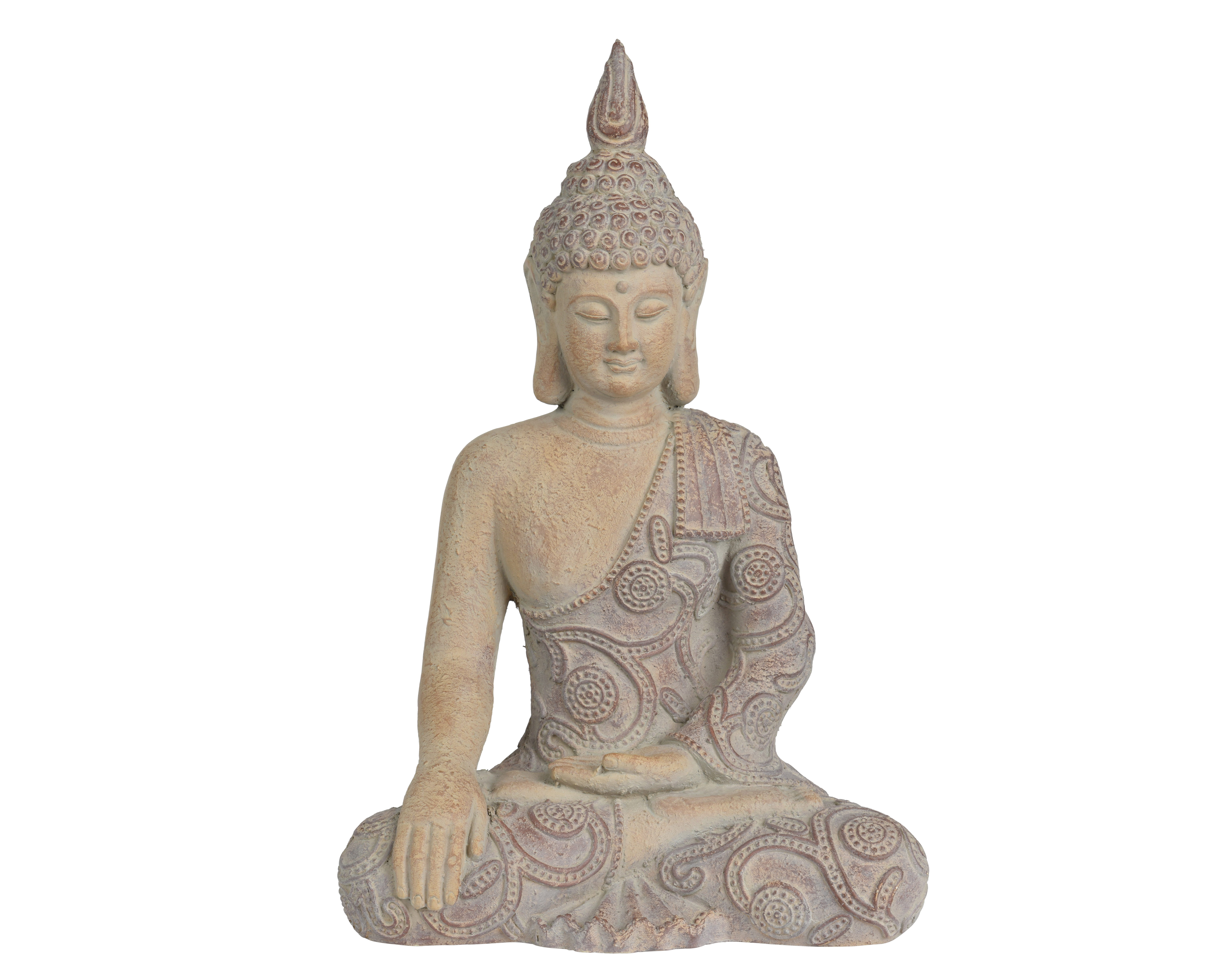 Garðstytta Buddha sand 40*23*h61cm