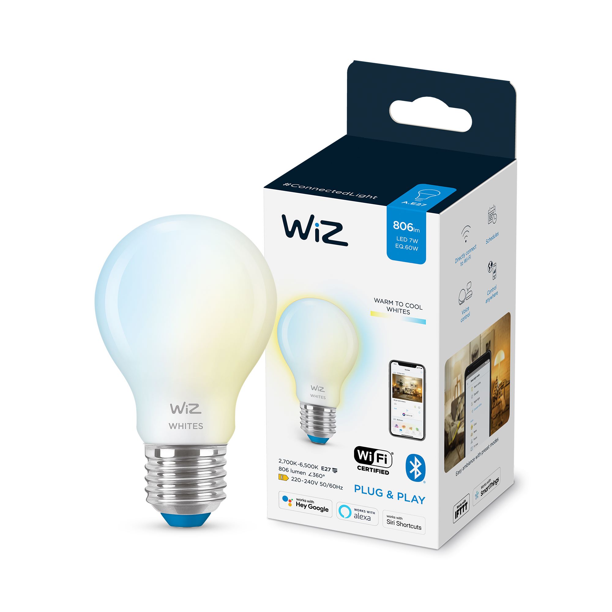 WIZ Almenn E27 60W M