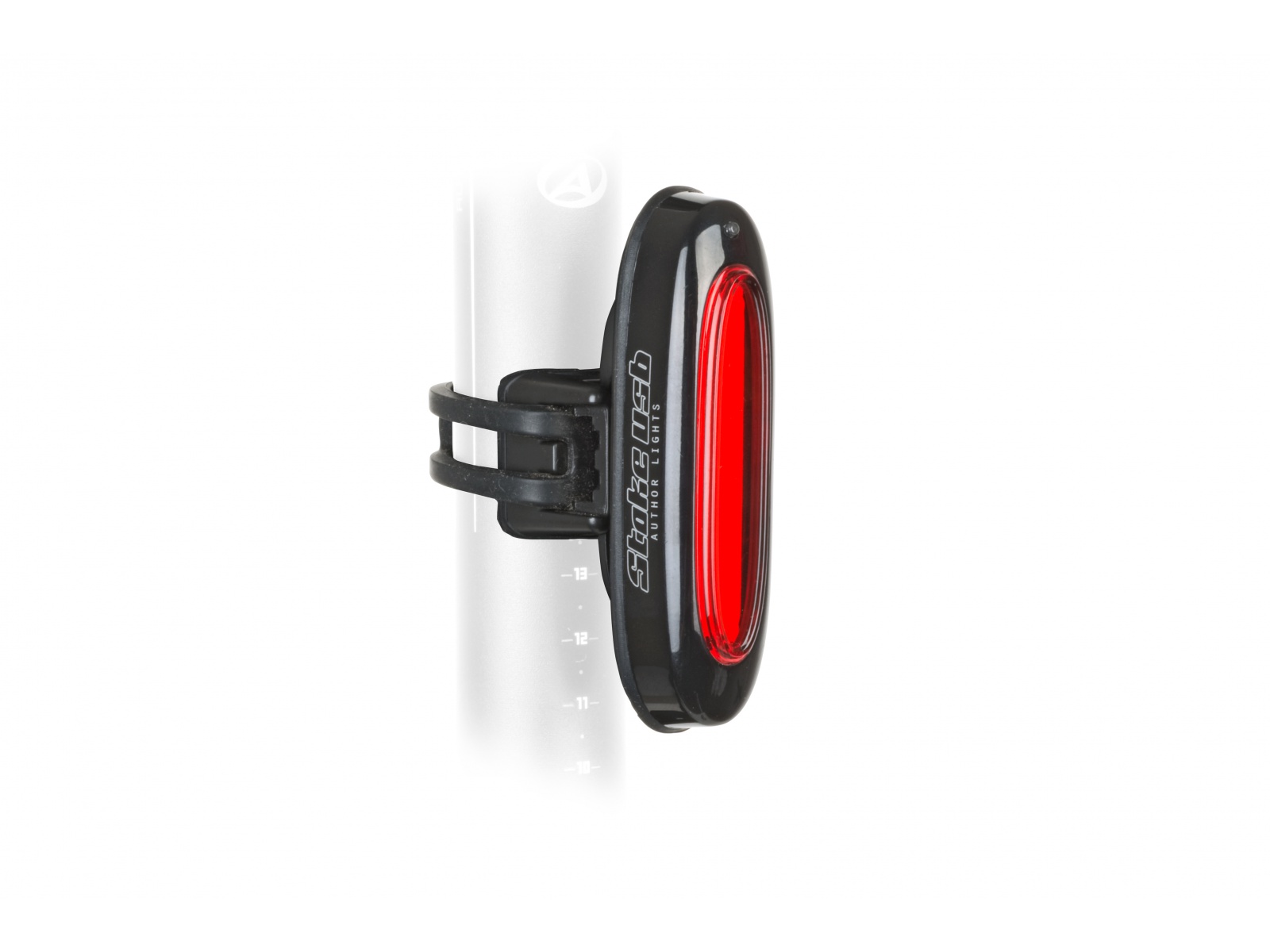 Reiðhj. Afturljós USB 40lm svart/rautt