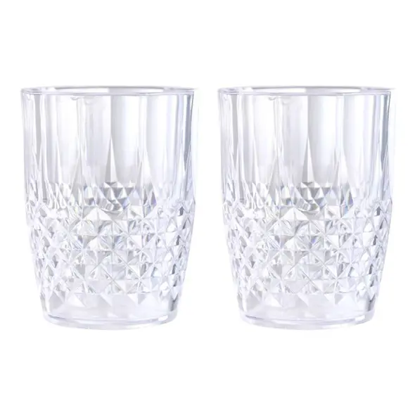Plastglös 25 sl. 2 stk - Blómaval