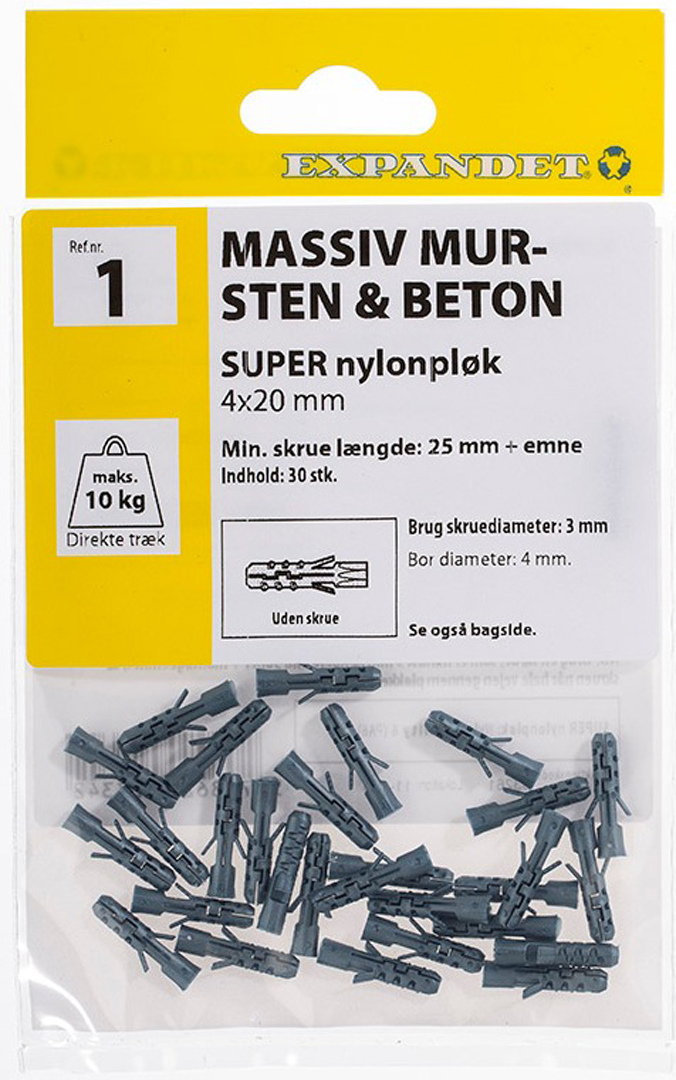 MÚRTAPPI 5X25 EXPANDET (20)