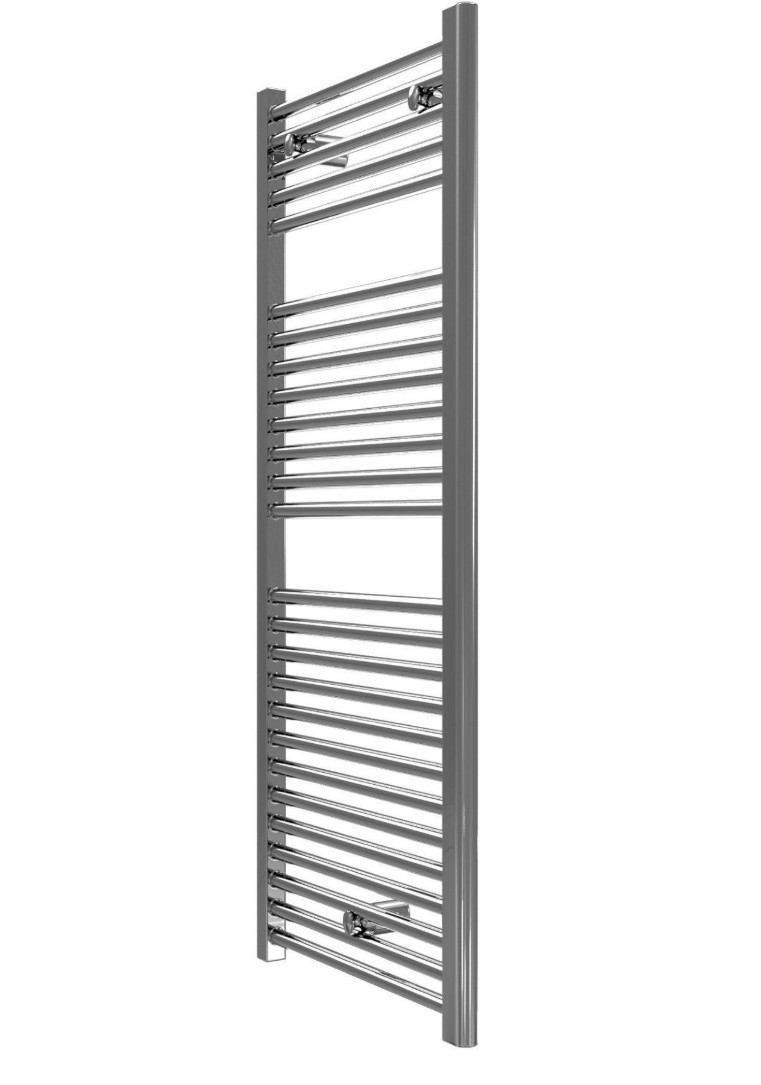 Handklæðaofn SCALA 60 x120 burstað stál