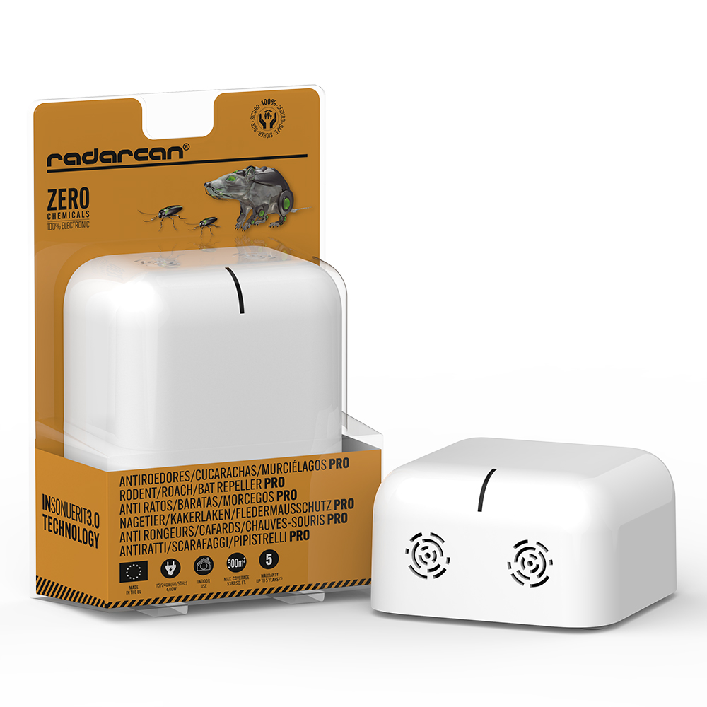 Nagdýra- og kakkalakkafæla 240 V | 500 fm