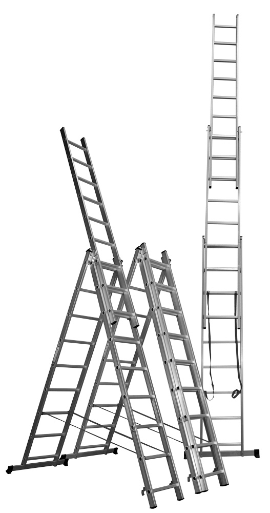 Álstigi þrefaldur 3 x 9 þrep Jumbo