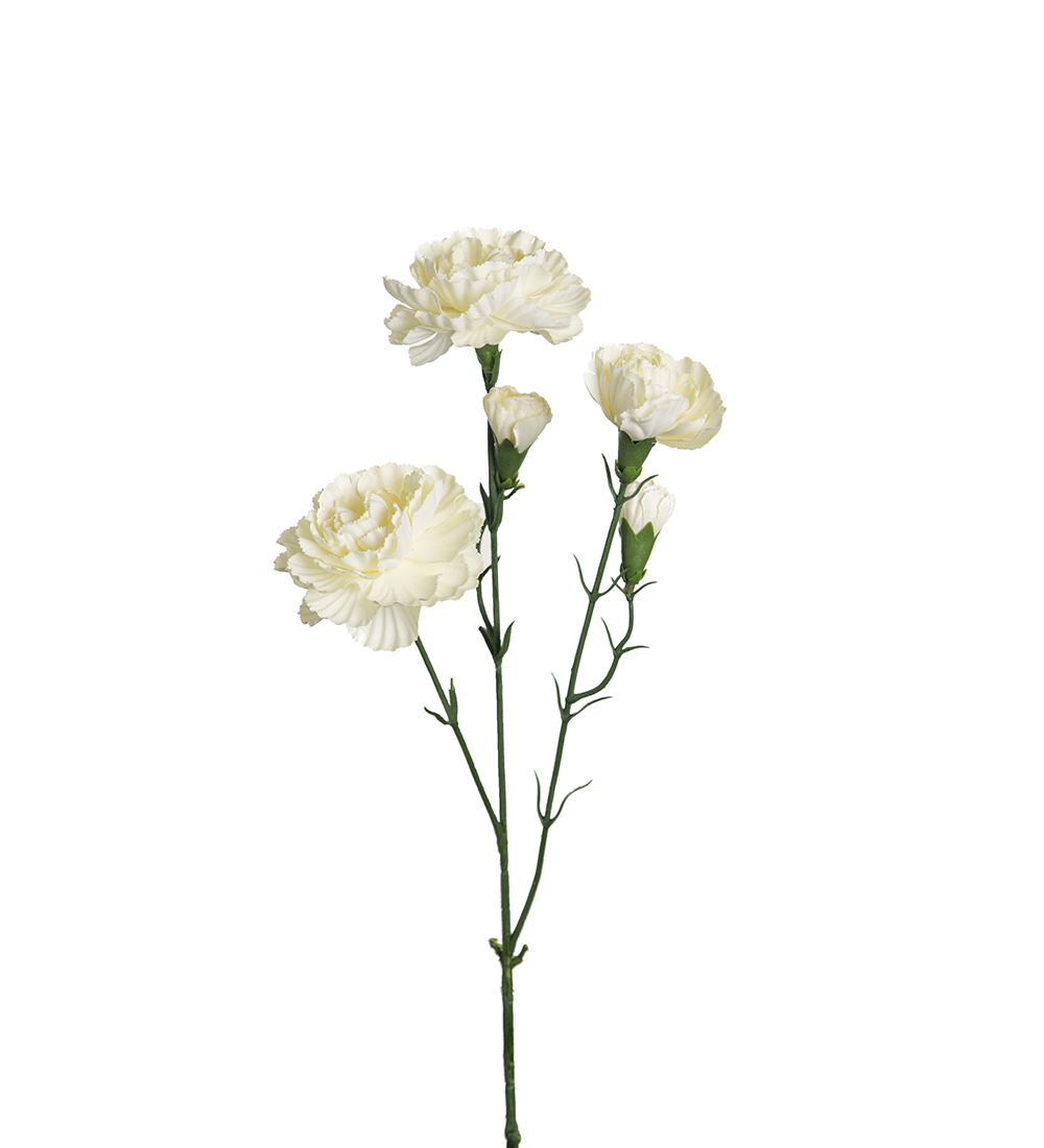 Gervi Elegance Nellika grein 65cm hvít