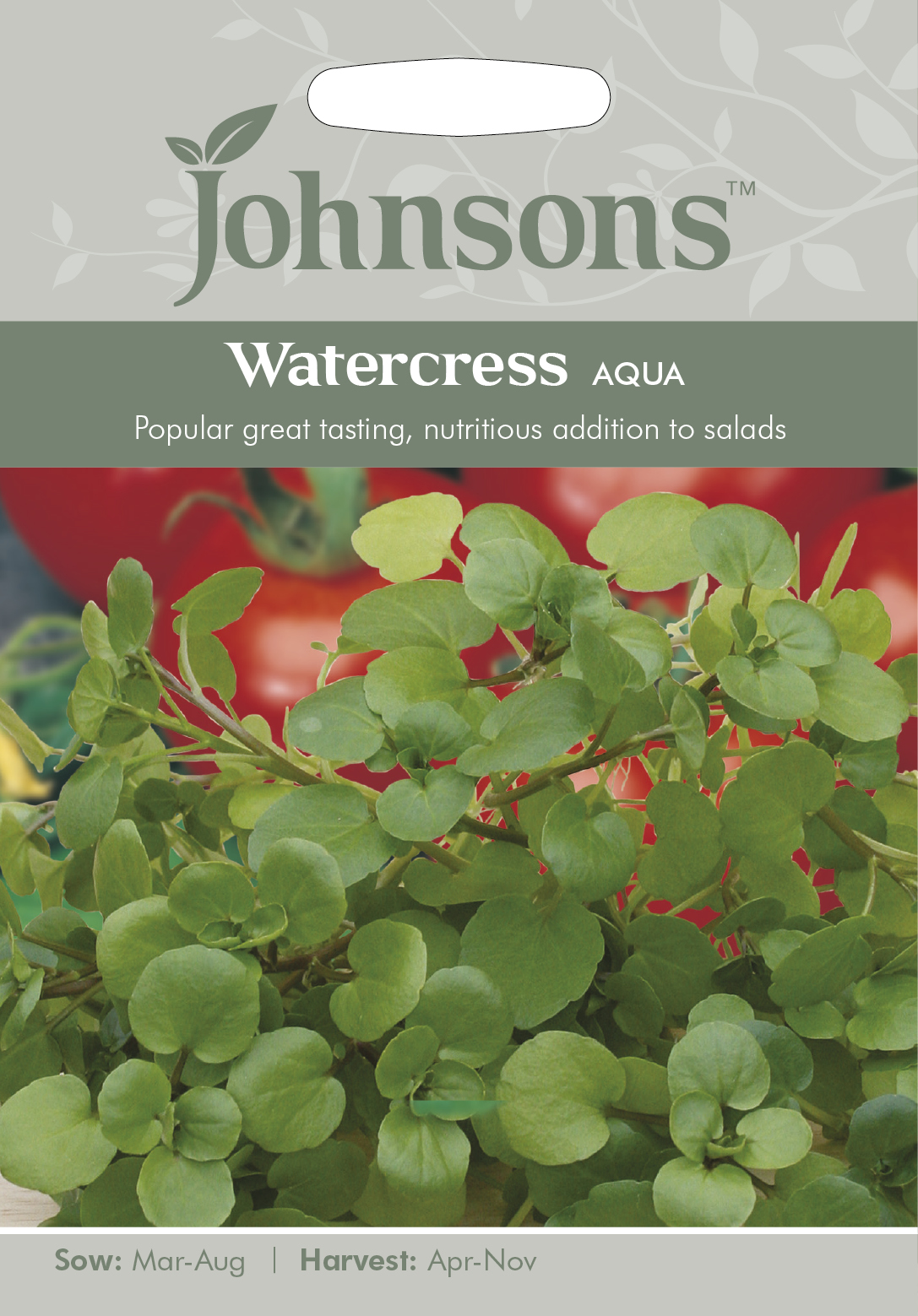 Fræ Watercress Aqua