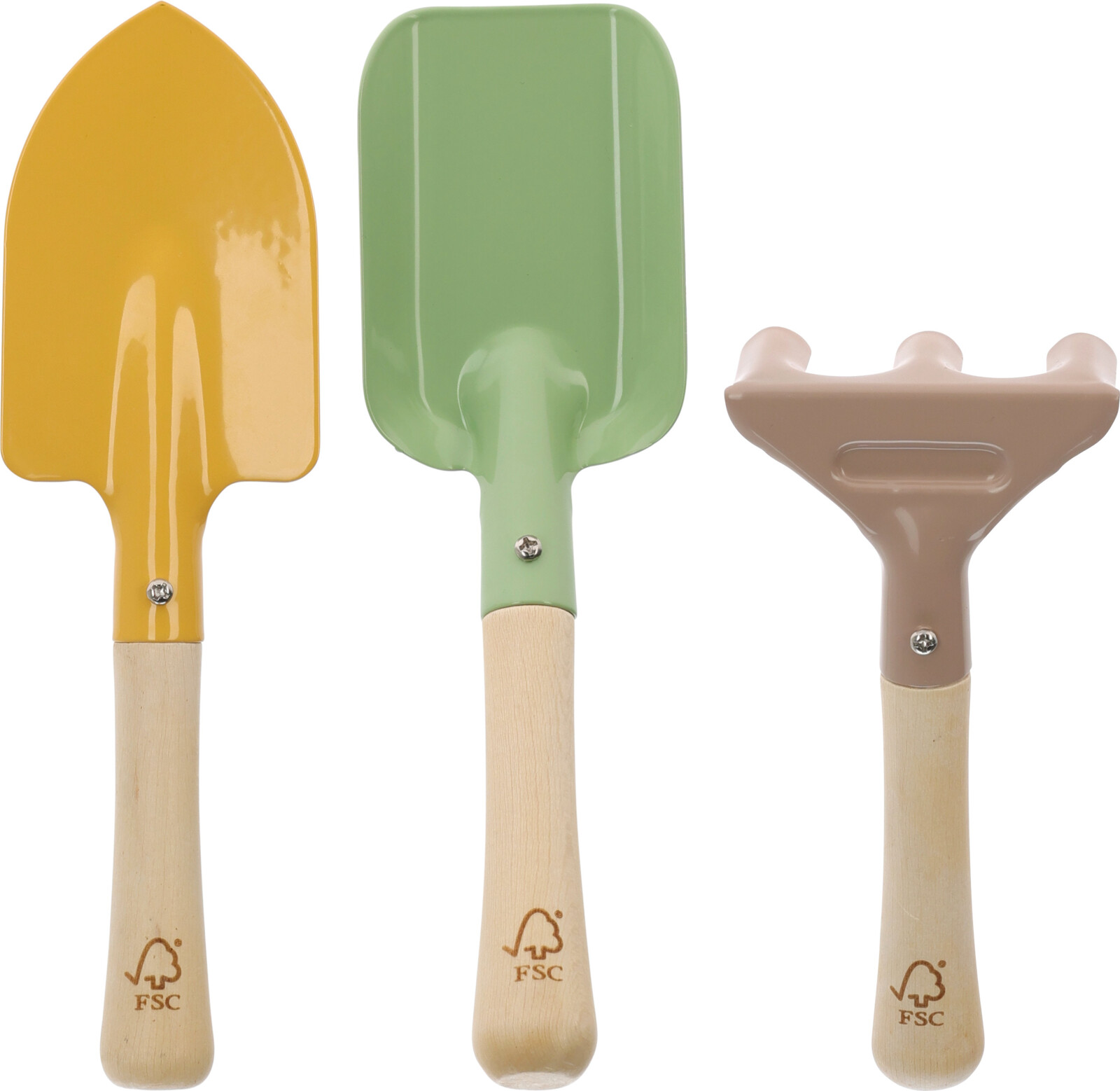 Garðverkfæri fyrir börn 3 stk