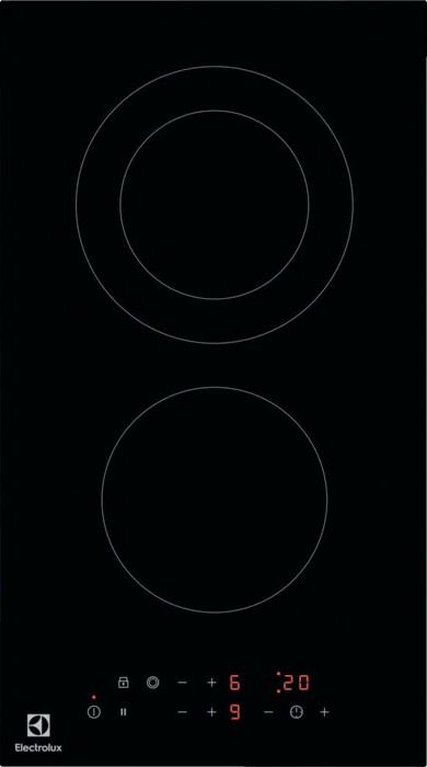 Helluborð EL keramik 2 hellur LHR3233CK 30cm