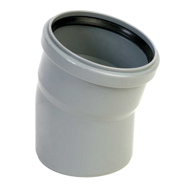 PP BEYGJA 32MM 30° Þ/2.3MM GRÁ