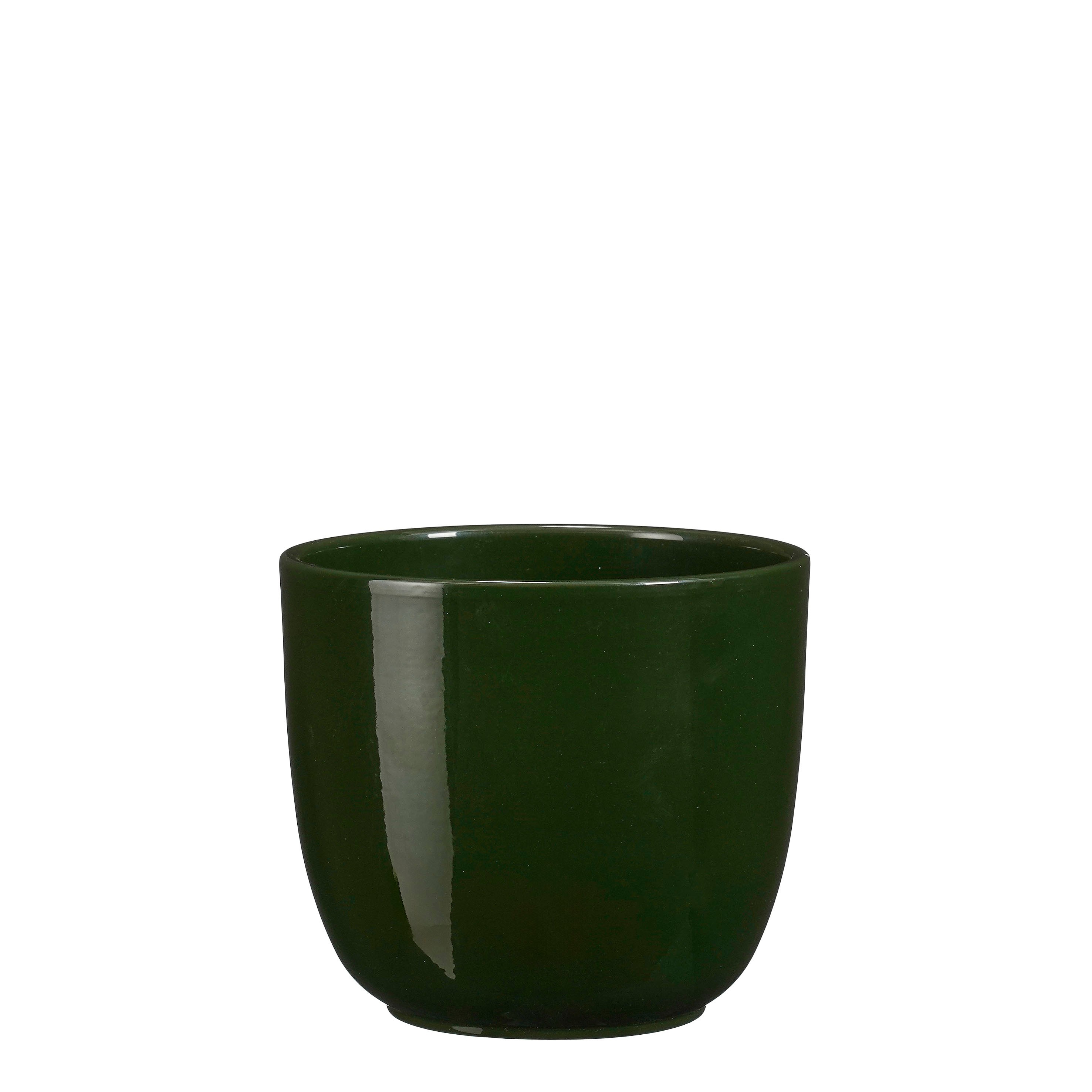 Pottur Tusca dökk grænn 14,5*h14cm