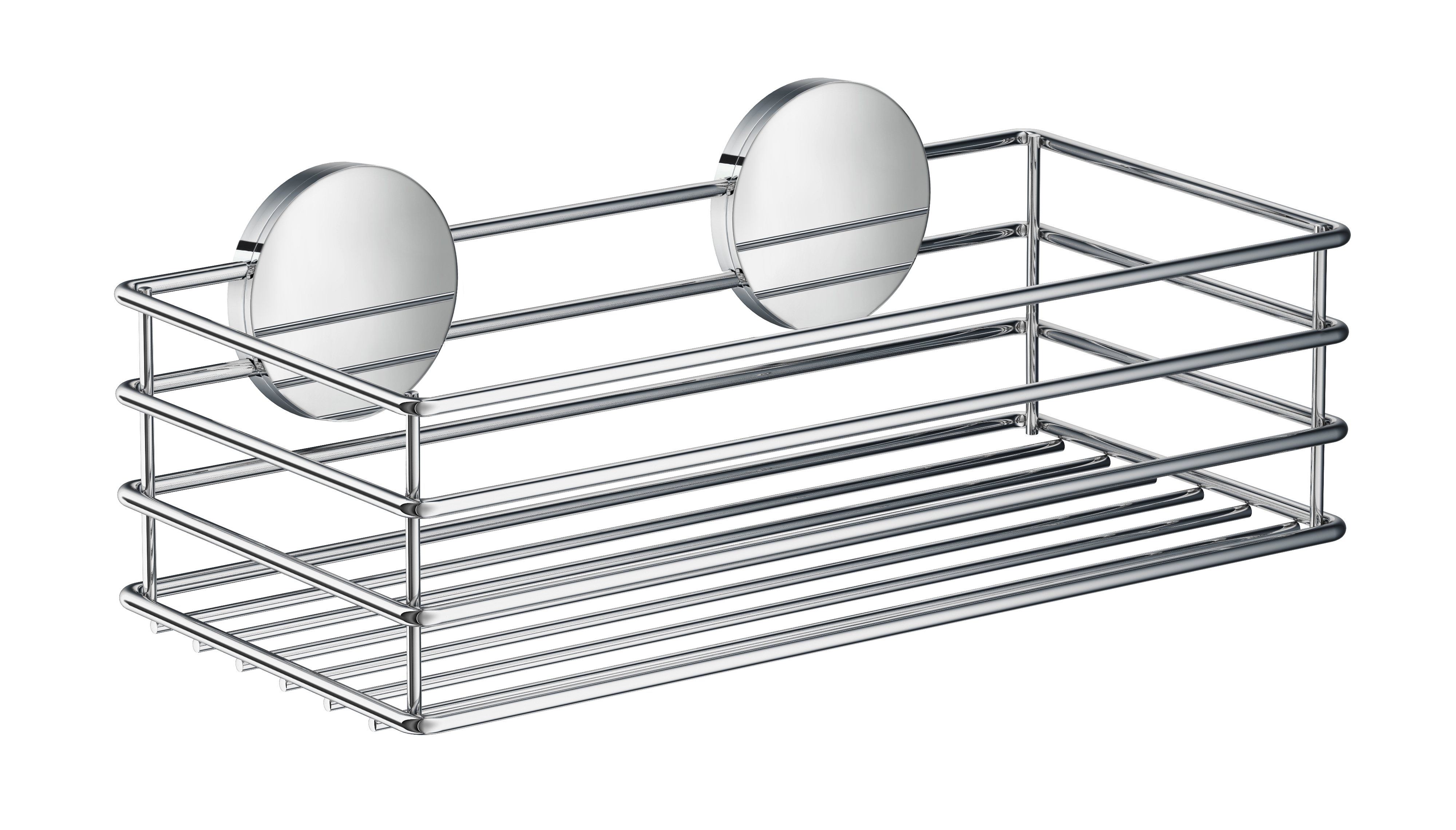 Einföld sturtukarfa, króm