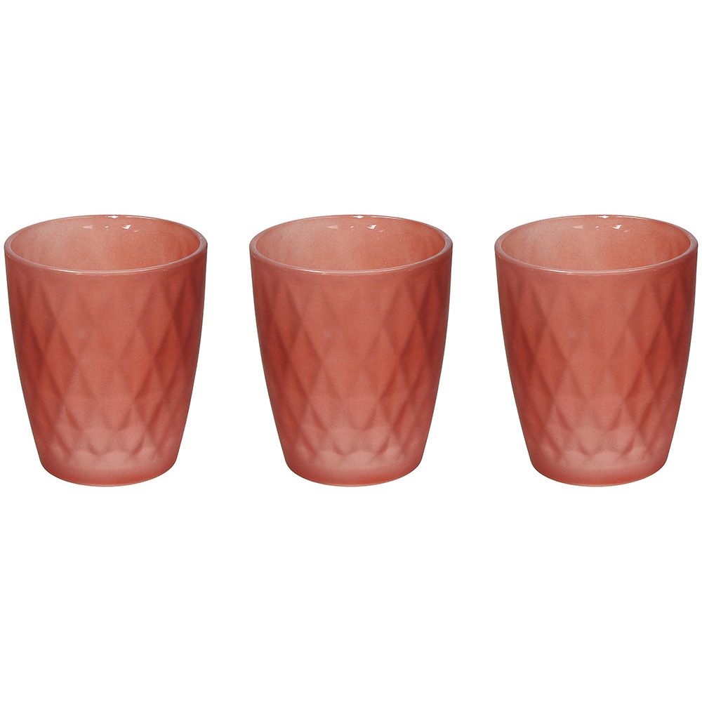 Glös Jenny 3 stk, rauð