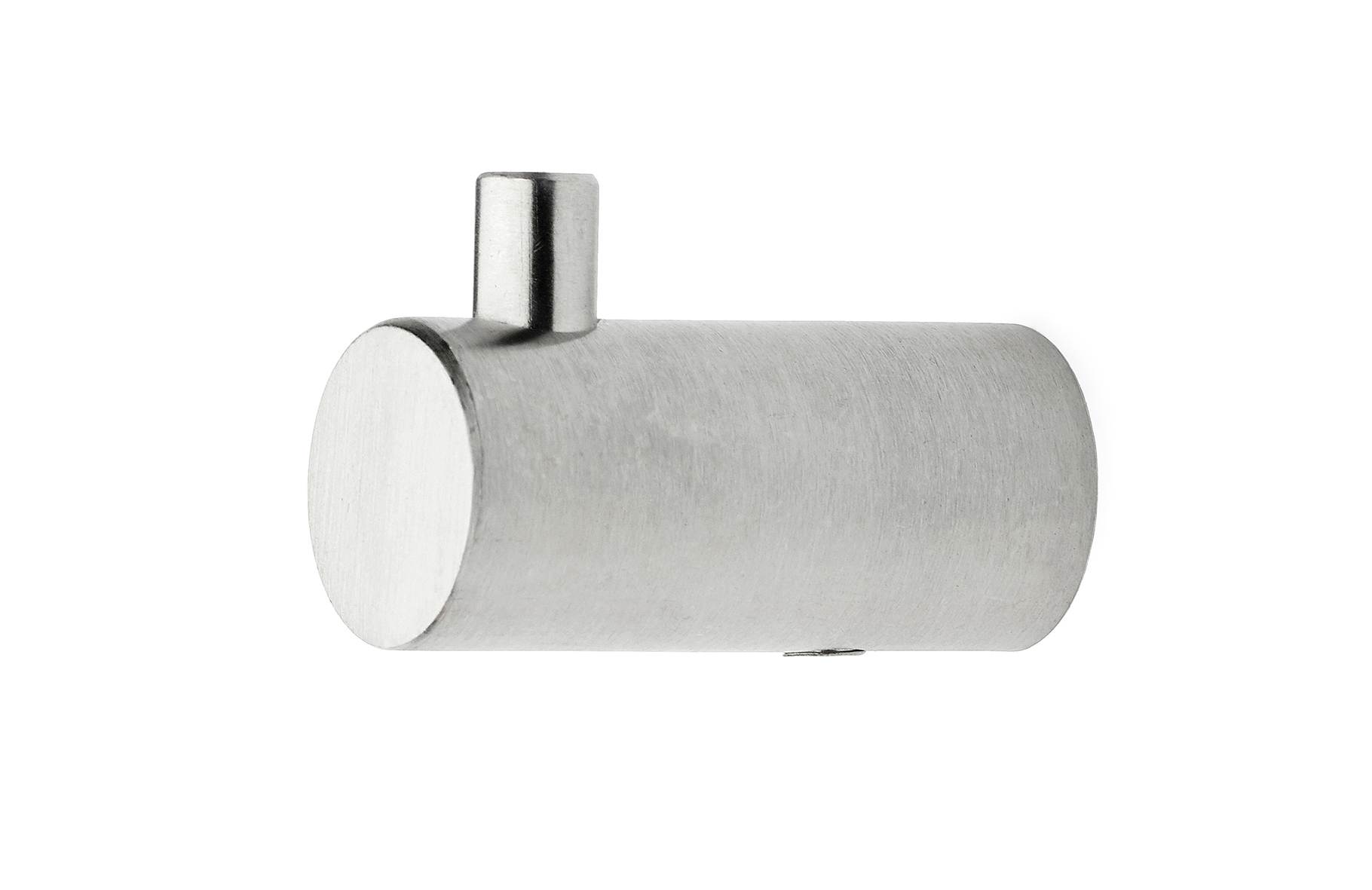 Snagi einfaldur burstað stál Habo