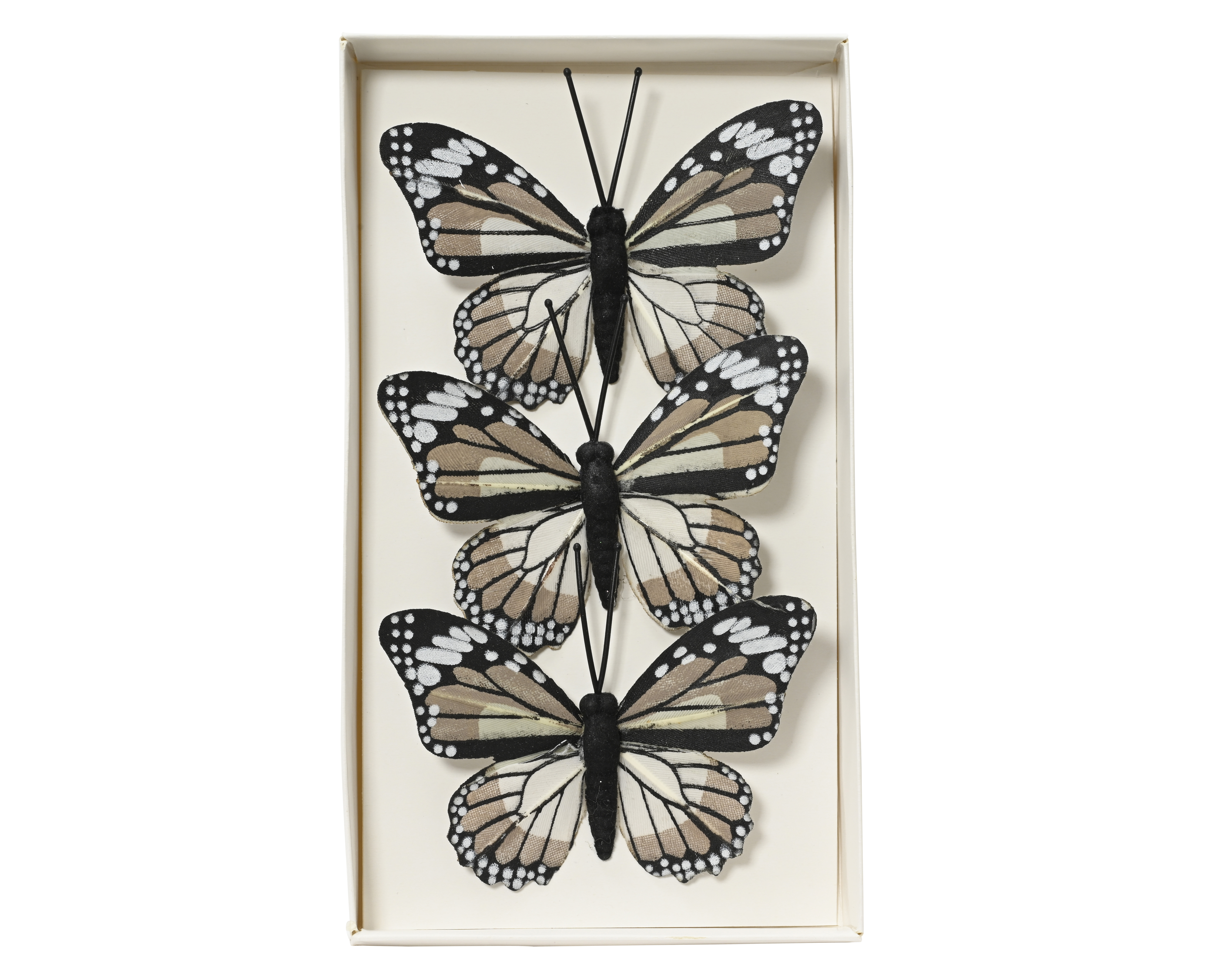 Fiðrildi m/vír 3 í pakka