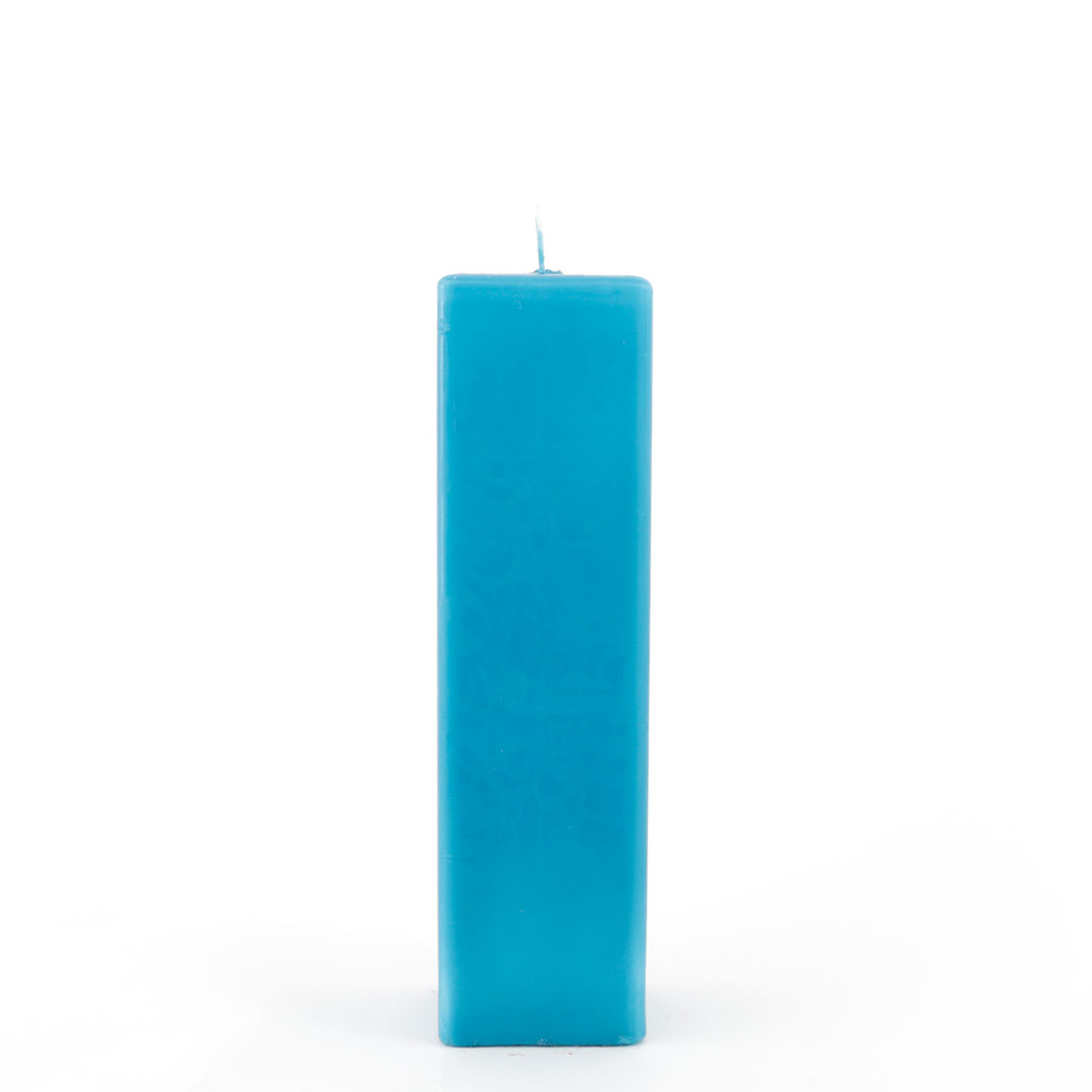 Kubbakerti túrkís ferkantað slétt 8*28cm