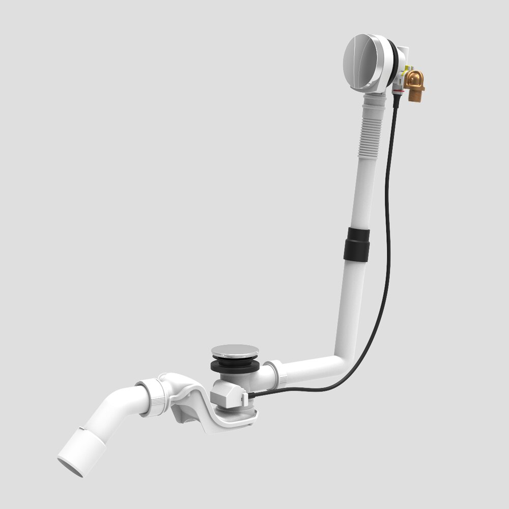 LYFTITAPPASETT 1 1/2" KRÓM MEÐ innrensli