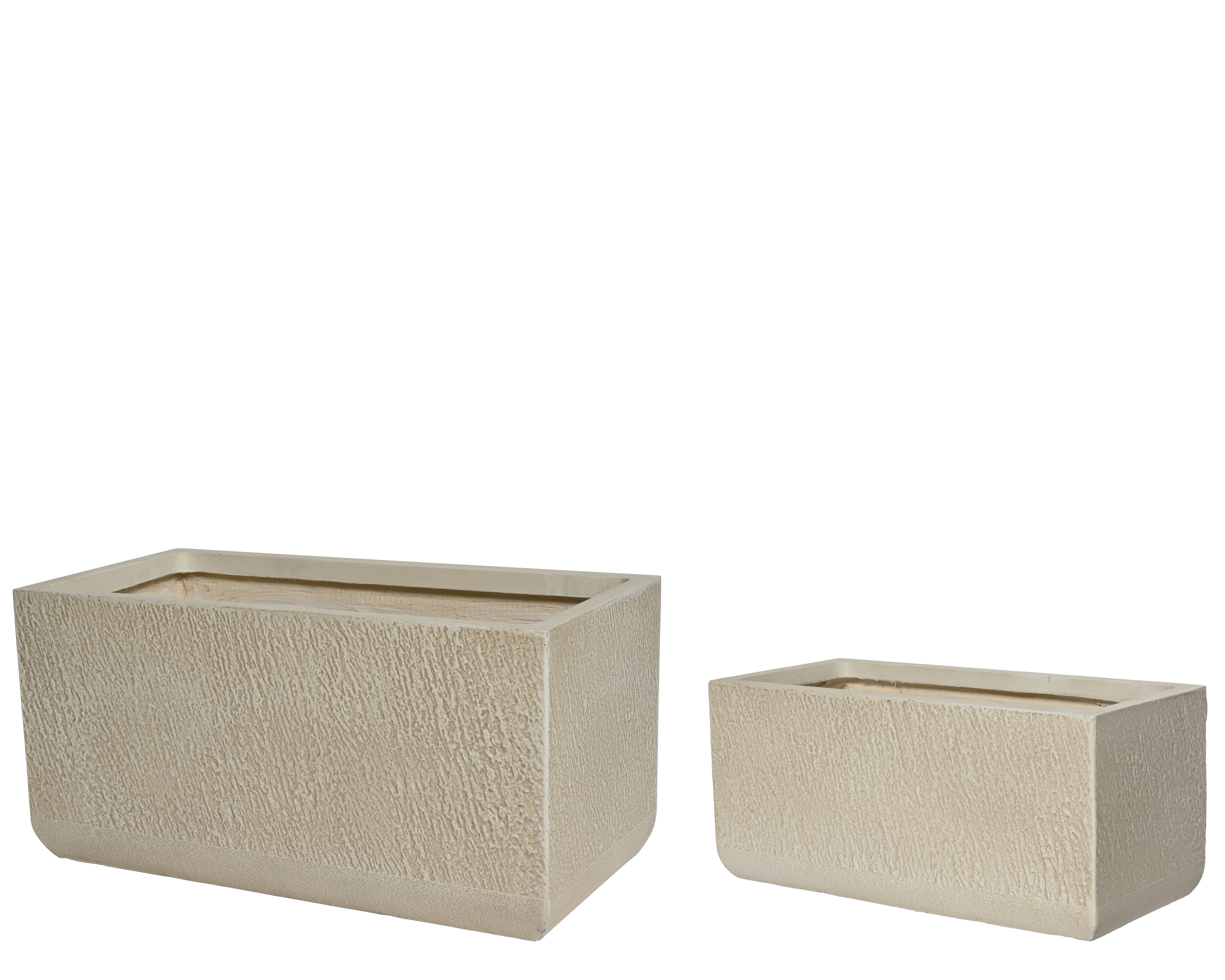 Útipottur scott leir beige 60*30*h30cm