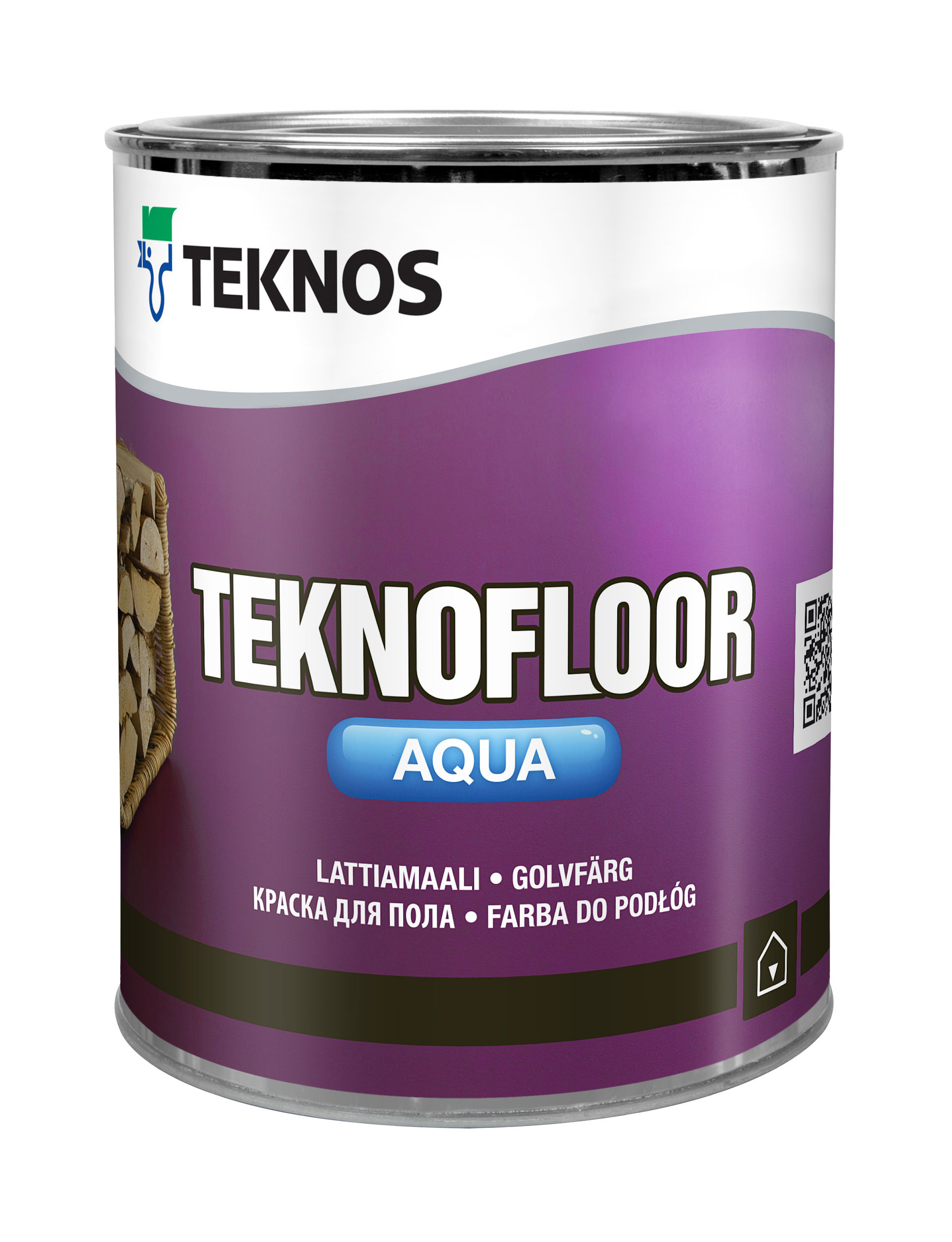 Teknofloor Aqua gólfm stofn 1 0,9L