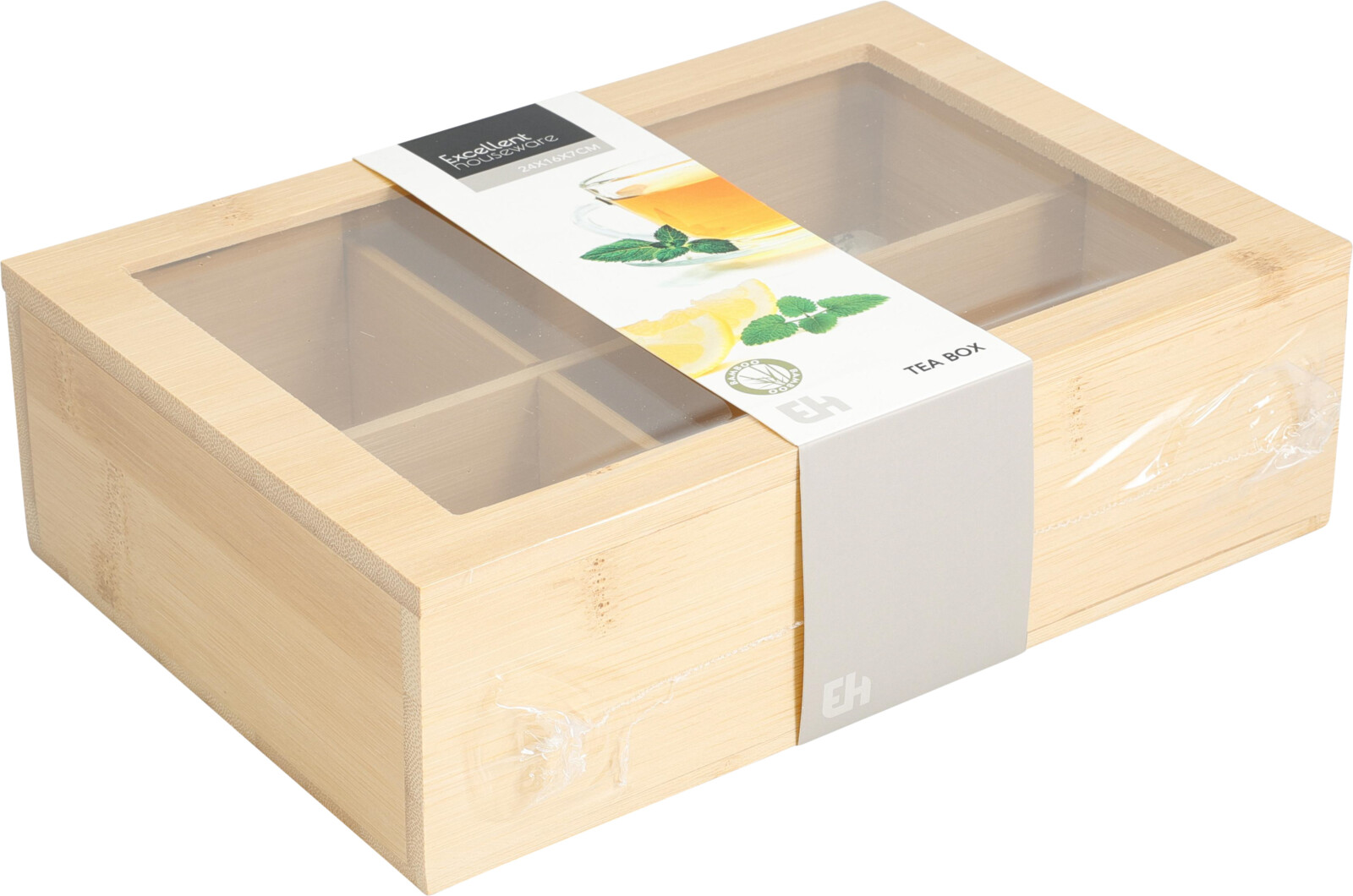 Tebox úr bambusviði