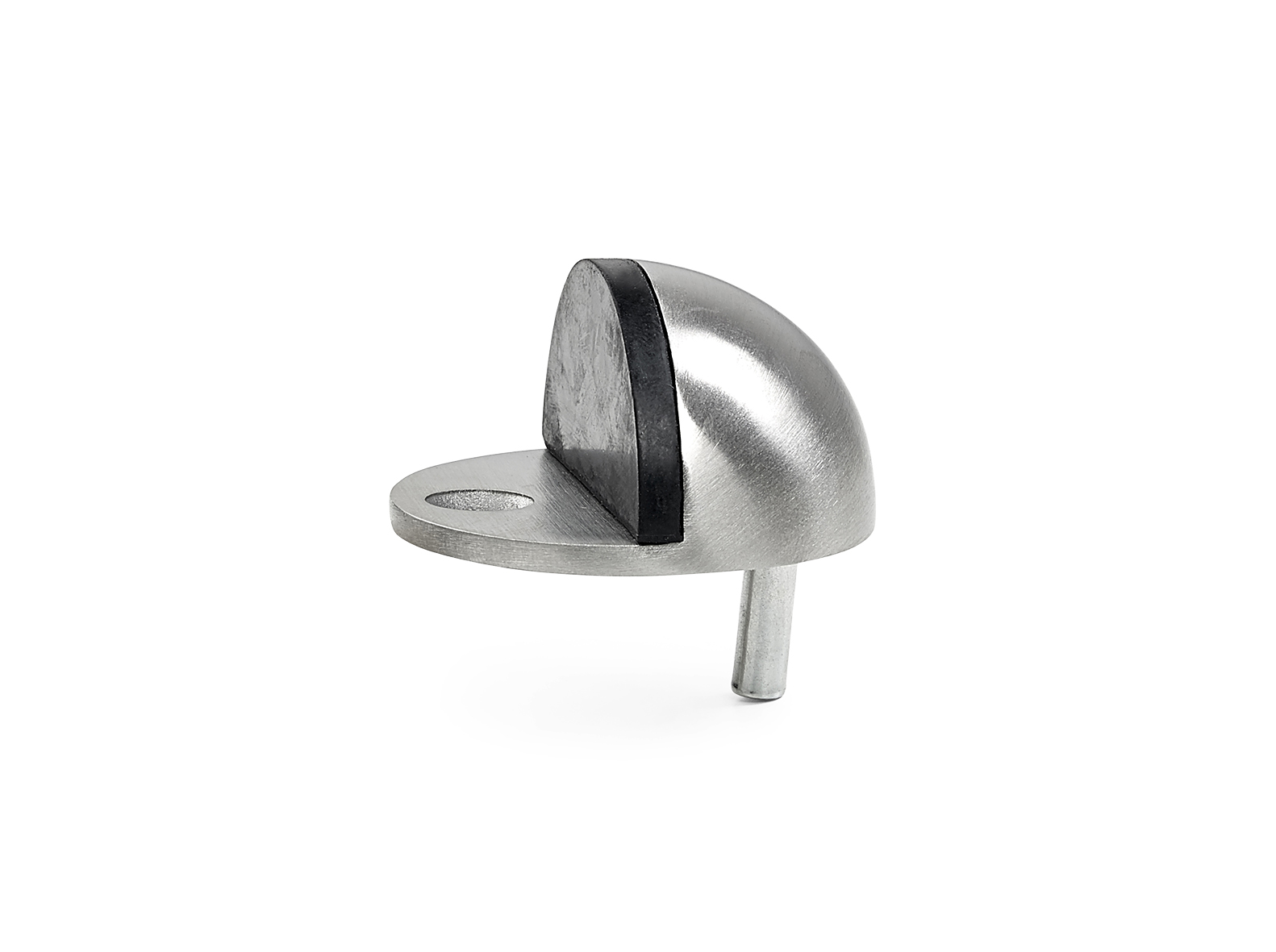 Hurðastoppari 45×25 MM ryðfrír/svart