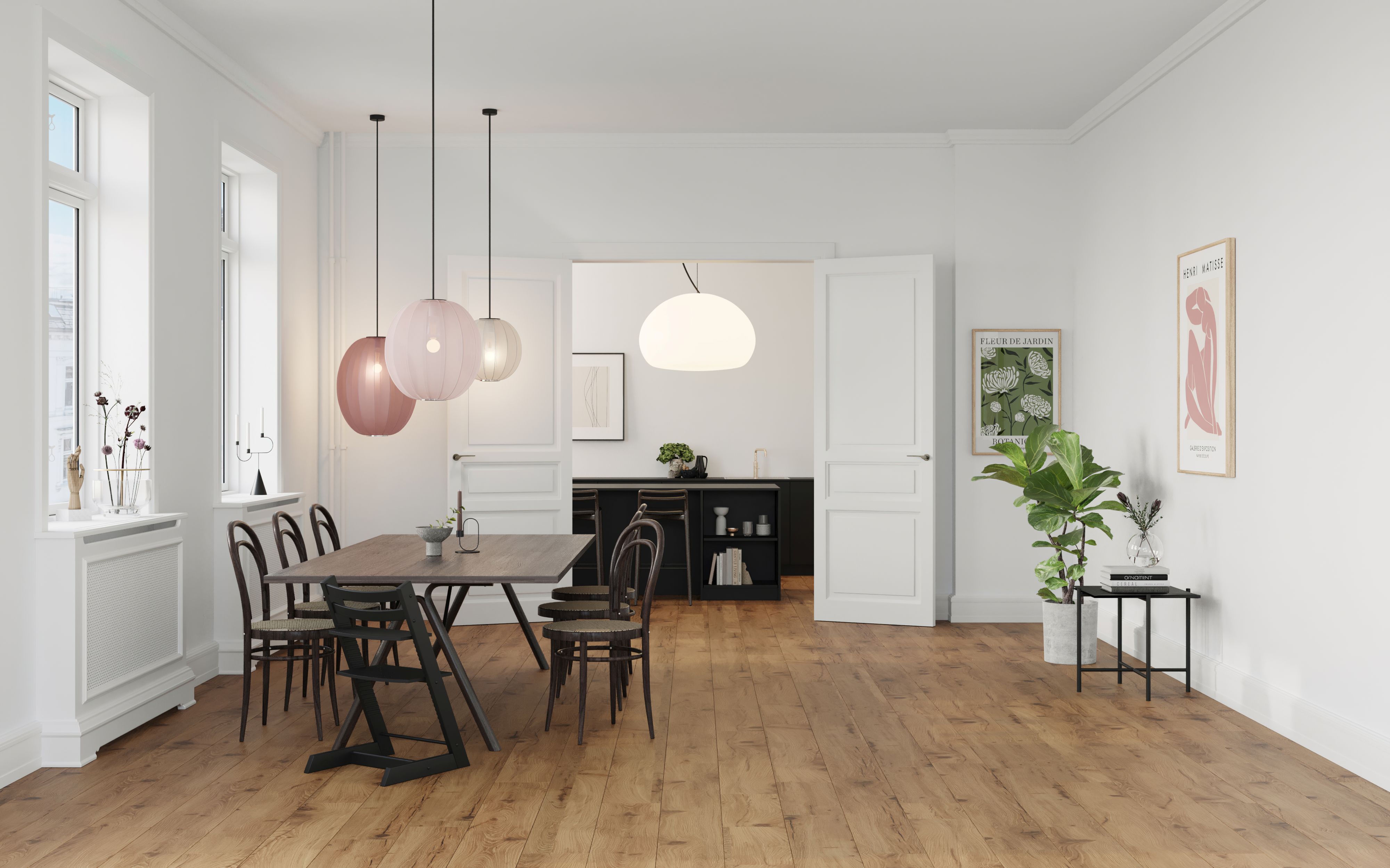 Vinylparket Bastion Eik Vintage 5,2 x 220 x 1828 mm