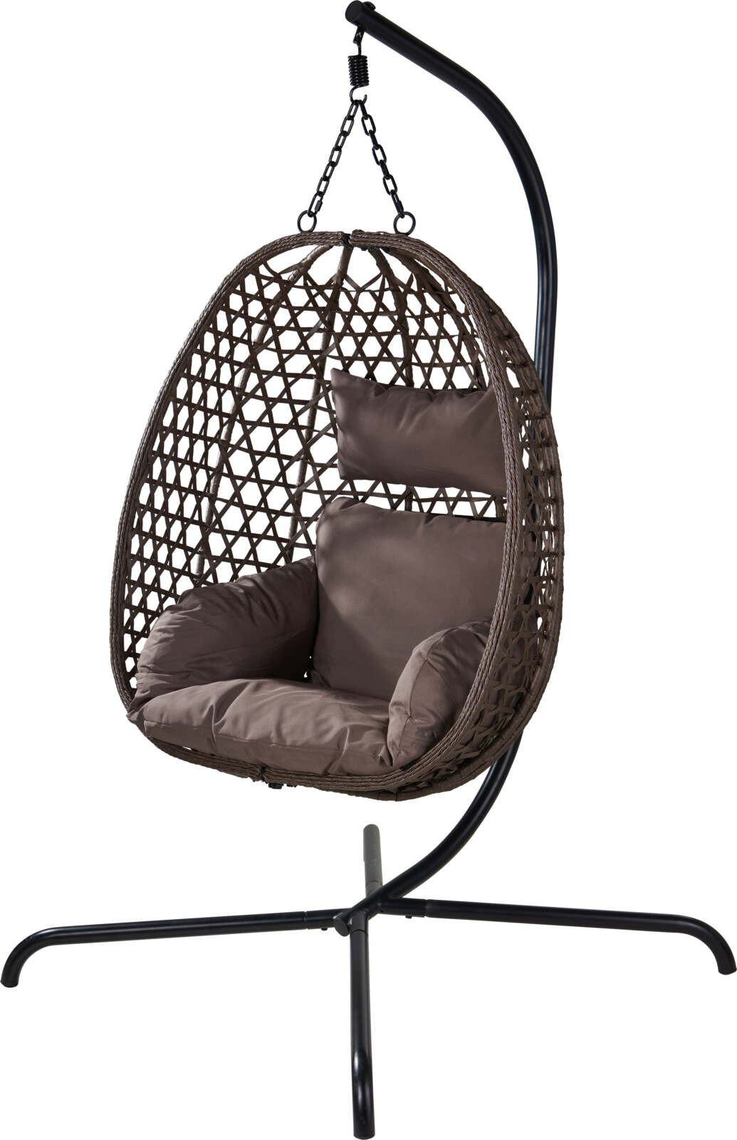 Hengistóll Rattan brúnn 105x195cm