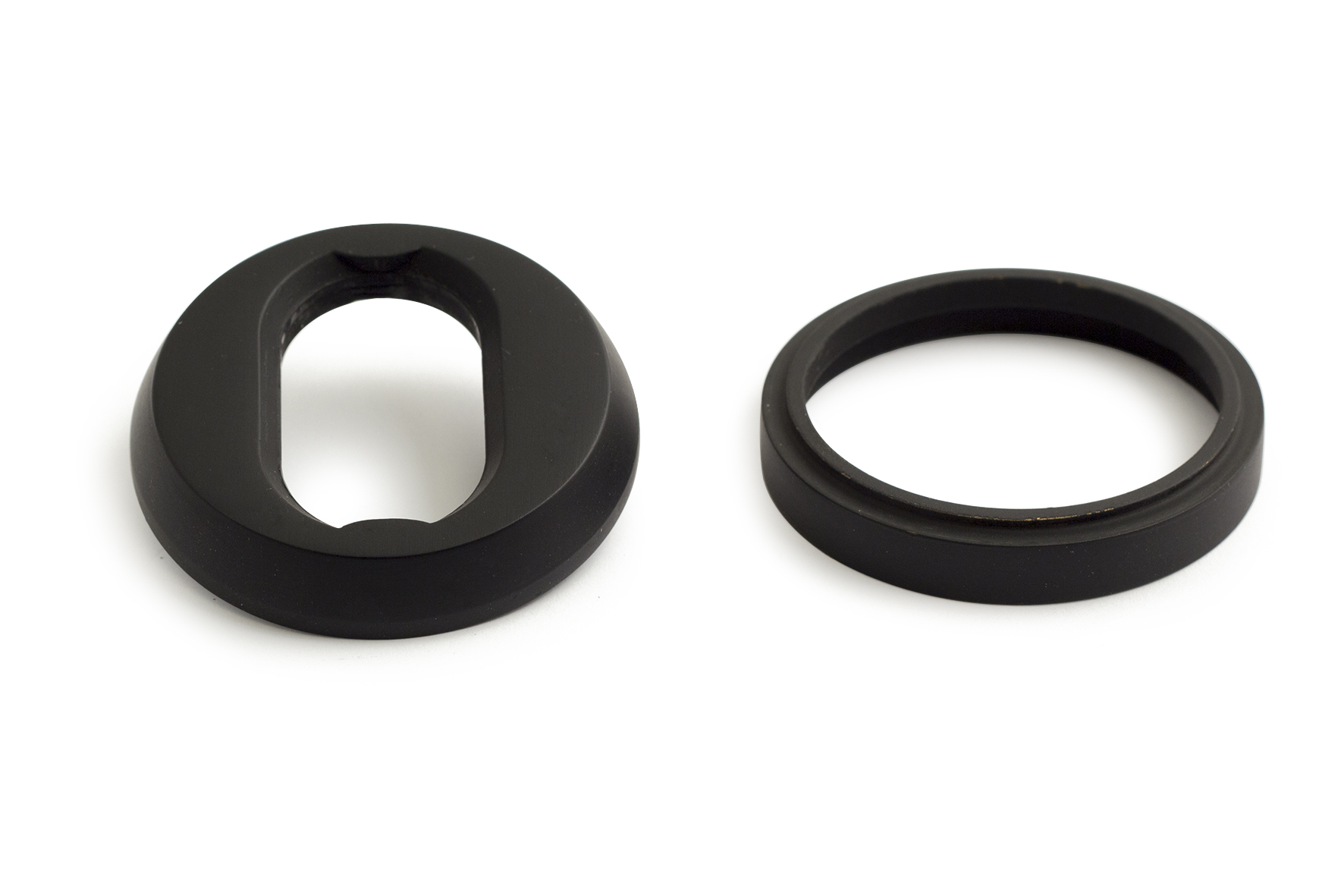 Sylenderskilti lauf 9 mm + 7 mm stækkun Svart