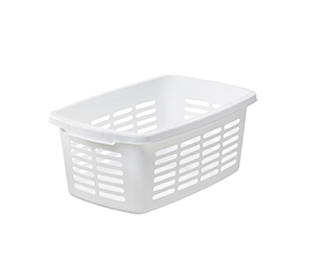 Þvottakarfa 30 L hvít