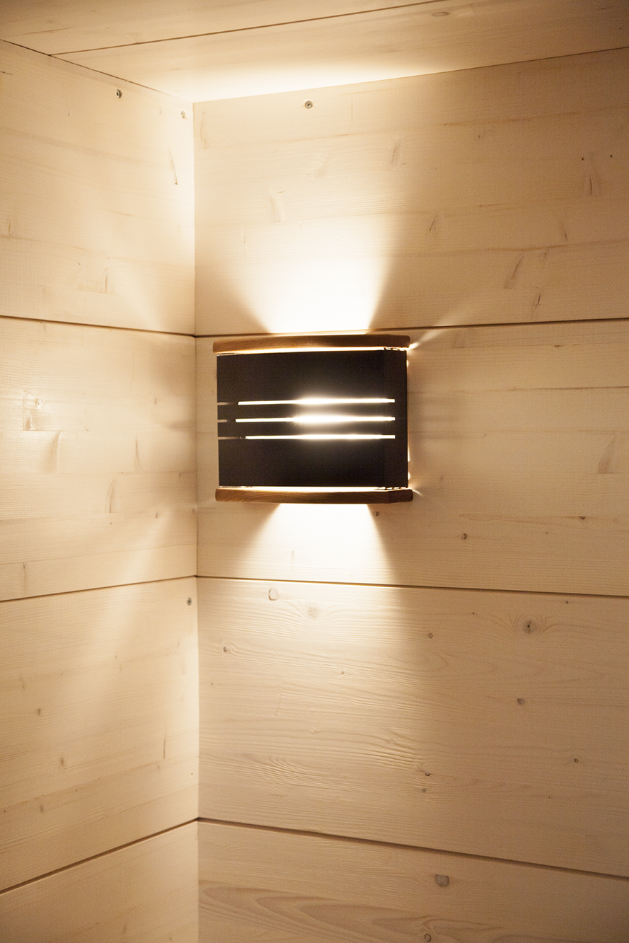 Harvia Legend saunaljós með svartri hlíf SAS21107